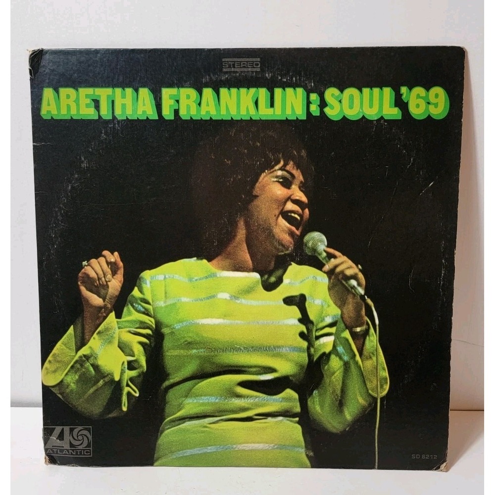 1969 Aretha Franklin Soul '69 -   Atlantic Records Vinyl Record Album